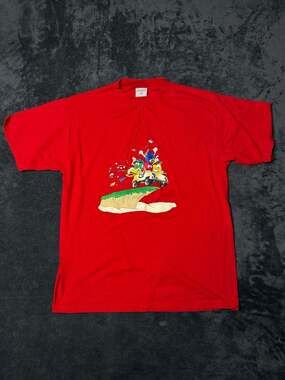 M&M's Graphic Tee Golf Cart Red